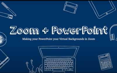 PowerPoint as a Virtual Background in Zoom