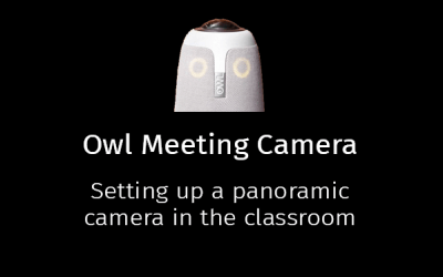 Classroom Media: Owl Meeting Camera